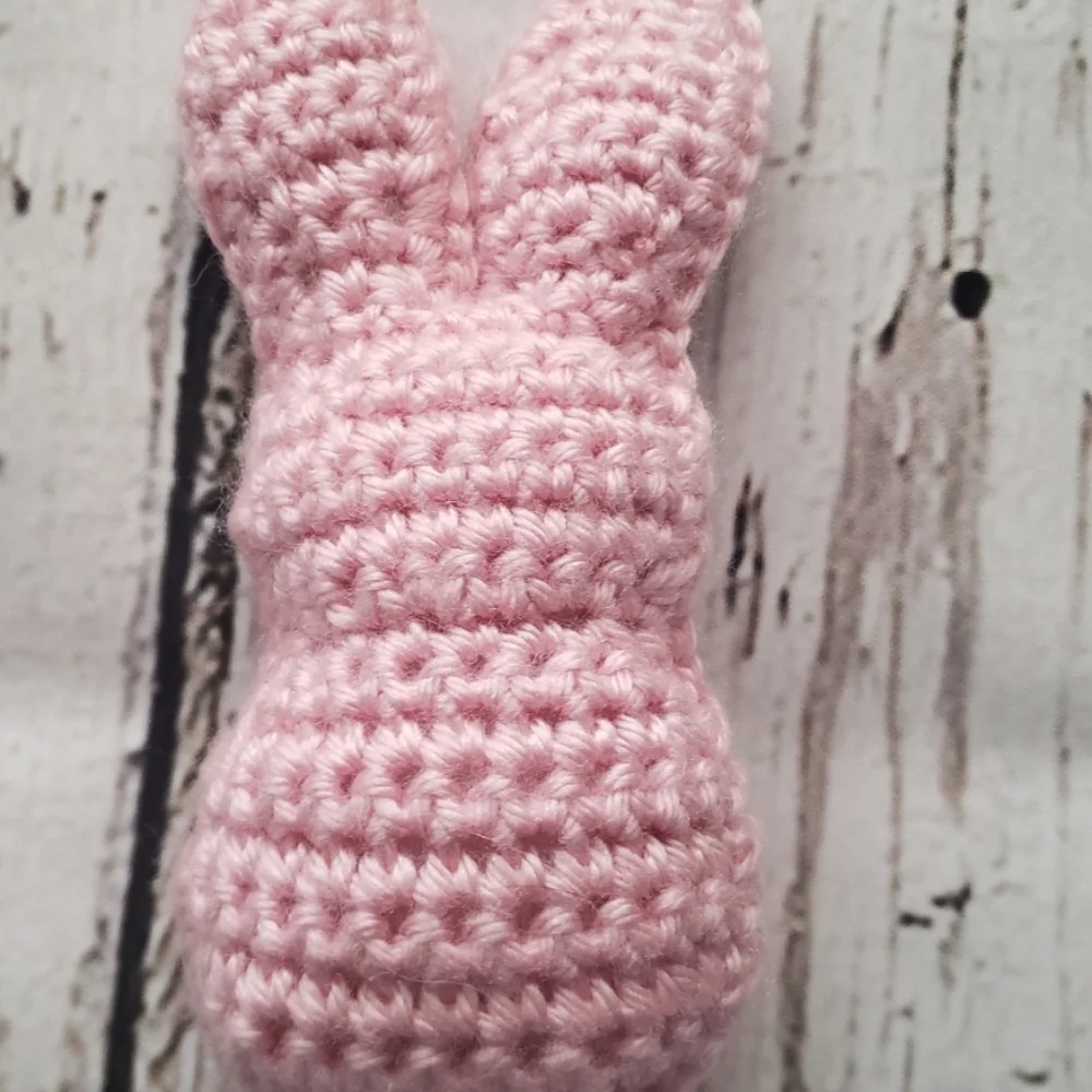Pink Crochet Easter Peep